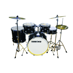 Conjunto completo de bateria Soduku de 5 peças comConjunto completo de bateria Soduku de 5 peças com  