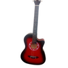 Tanmus 038C 6-Steel String  Acoustic Guitar - Red