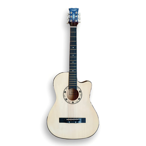 Nofeka Uganda Acoustic Guitars Happy 038C 6-Steel String  Acoustic Guitar - Natural Brown