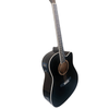 Nofeka Uganda Acoustic Electric Guitars Magical 6-Steel String Acoustic-Electric Guitar - Black