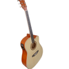 Nofeka Uganda Acoustic Electric Guitars Magical 6-Steel String Acoustic-Electric Guitar - Natural Brown