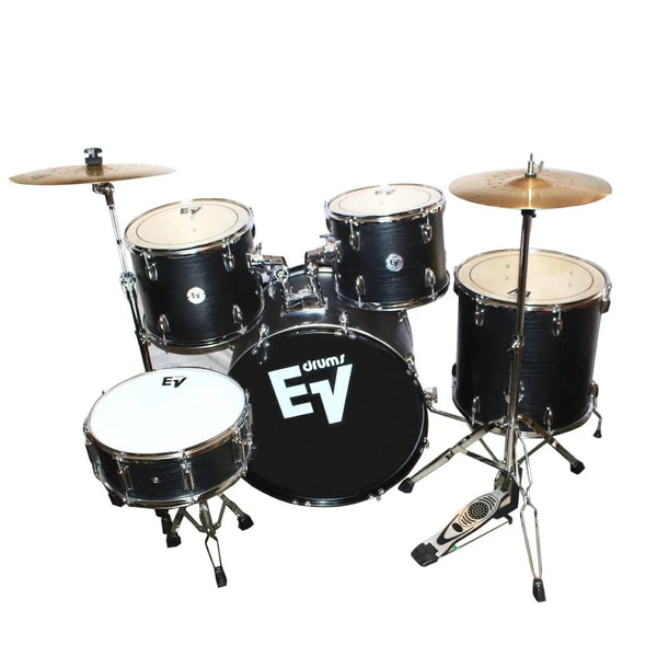 Nofeka Uganda Acoustic Drums EV 5-piece Complete Drum Set with Cymbals