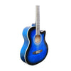 Nofeka Uganda Acoustic Guitars Blue Ibanez IB 4010 6-Steel String Acoustic Guitar - Blue