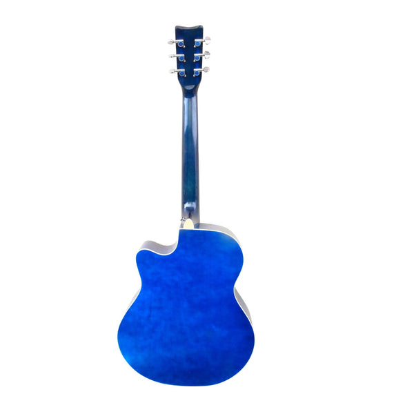 Nofeka Uganda Acoustic Guitars Ibanez IB 4010 6-Steel String Acoustic Guitar - Blue
