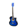 Nofeka Uganda Acoustic Guitars Ibanez IB 4010 6-Steel String Acoustic Guitar - Blue