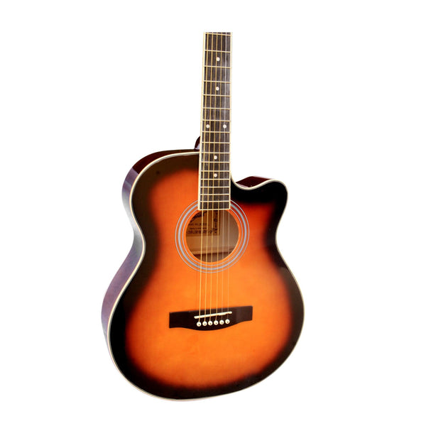 Nofeka Uganda Acoustic Guitars Ibanez IB 4010 6-Steel String Acoustic Guitar - Brown