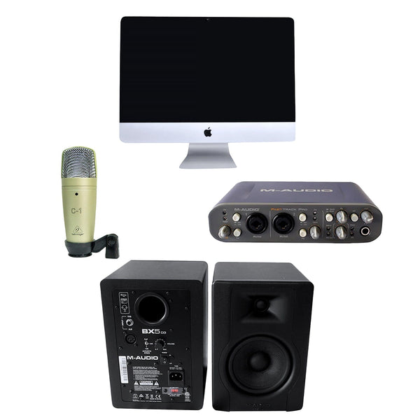 Nofeka Uganda Studio Combos M-Audio BX5 Desktop Home Recording Bundle - Pack of 4