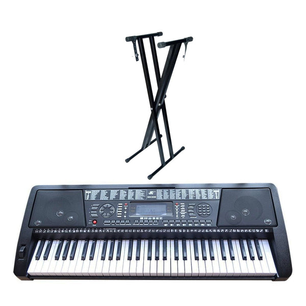 Nofeka Uganda Piano Keyboards MK 939 61 Key Electronic Portable Piano Keyboard with Stand