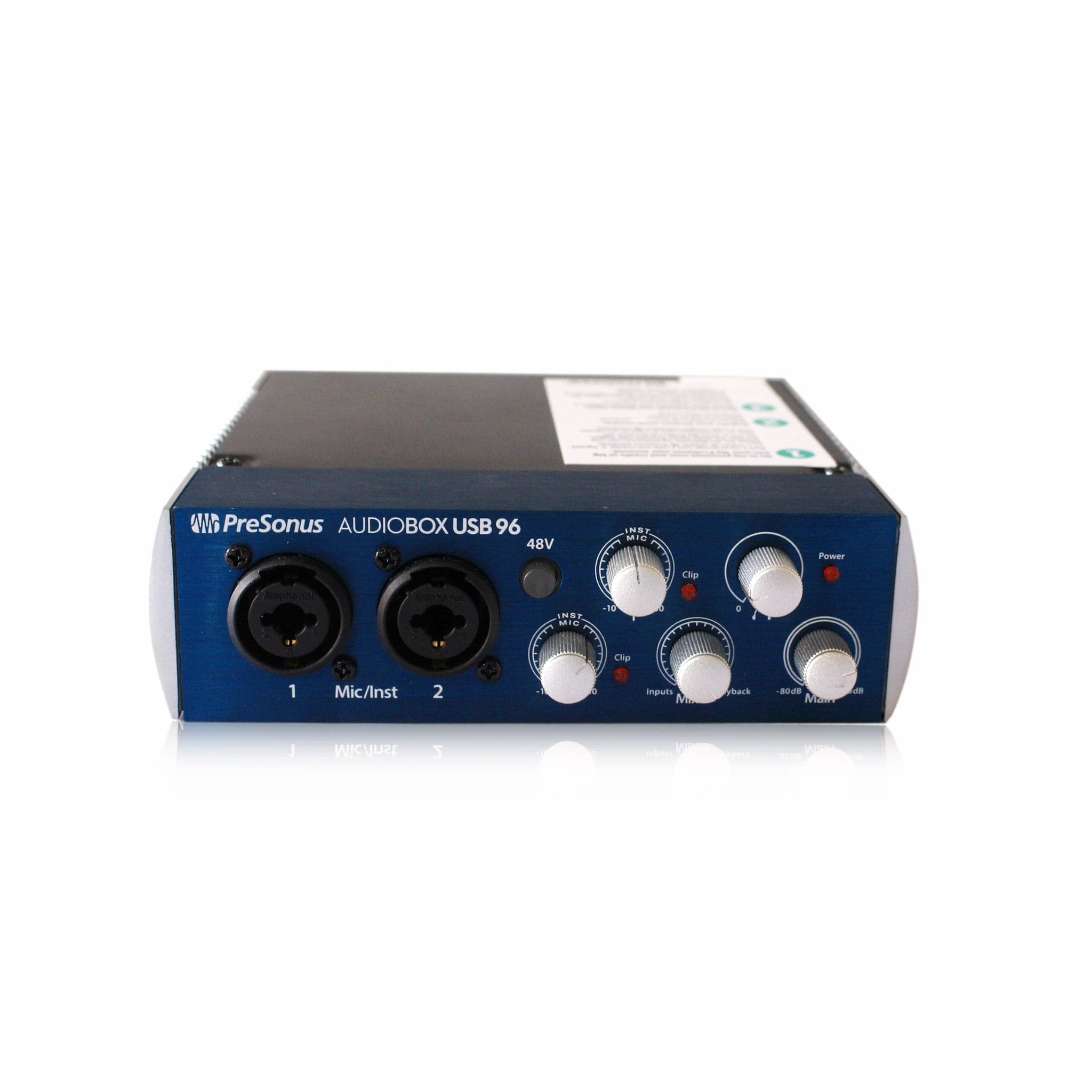Presonus AudioBox USB 96 - 2x2 USB 2.0 Audio Interface - Canal