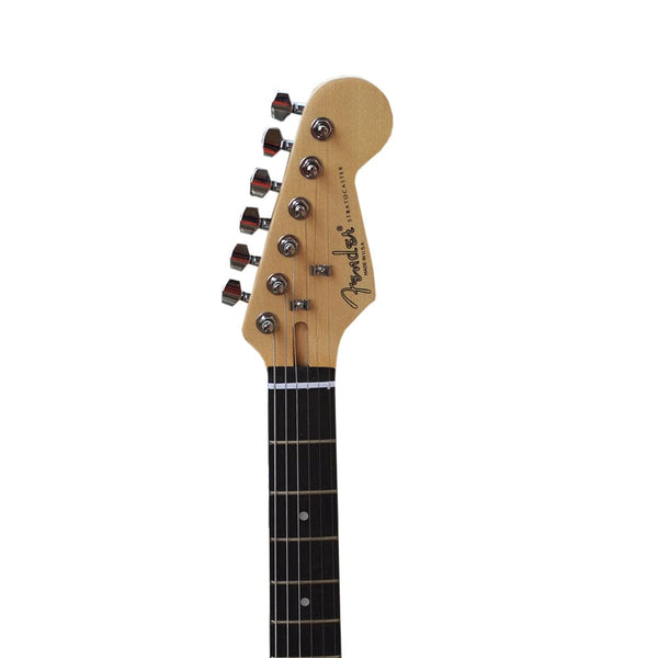 Nofeka Uganda Electric Guitars Right-handed Fender 6-string Solidbody Electric Guitar in BLACK (Solo Guitar)