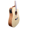 Tayste T411-N 6-Steel String Acoustic-Electric Guitar - Natural Brown