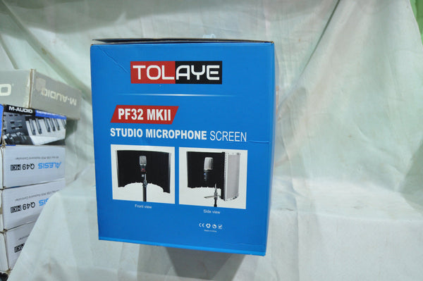 Nofeka Uganda Acoustic Treatment Tolaye PF32 MKII Studio Microphone Screen or Vocal Booth