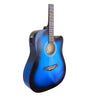Yamaha F4101E 6-Steel String Acoustic-Electric Guitar - Blue