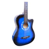 Nofeka Uganda Acoustic Guitars Blue Yawara 038C 6-Steel String Dreadnought Acoustic Guitar - Blue