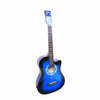Nofeka Uganda Acoustic Guitars Yawara 038C 6-Steel String Dreadnought Acoustic Guitar - Blue