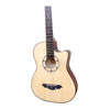 Yawara 038C 6-Steel String Dreadnought Acoustic Guitar - Natural Brown