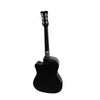 Nofeka Uganda Acoustic Guitars Yawara 038C Right Handed Acoustic Guitar Pack - Black